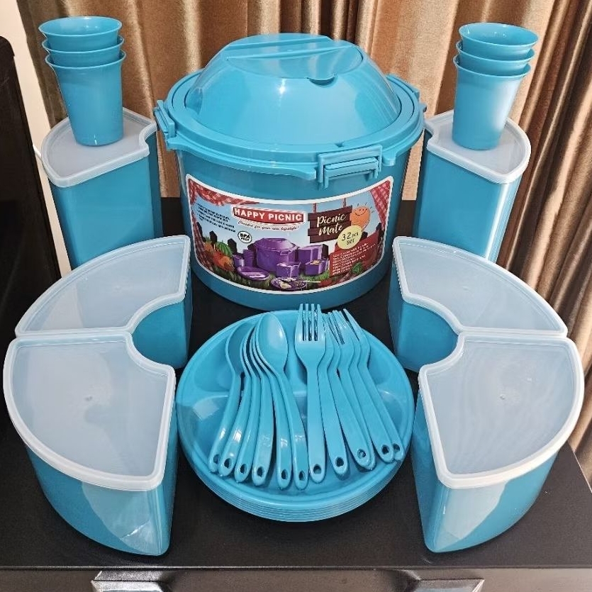 READY SIAP KIRIM 32 in 1  picnic set rantang piknik set rantang pinkik set sunnyware rantang piknik 