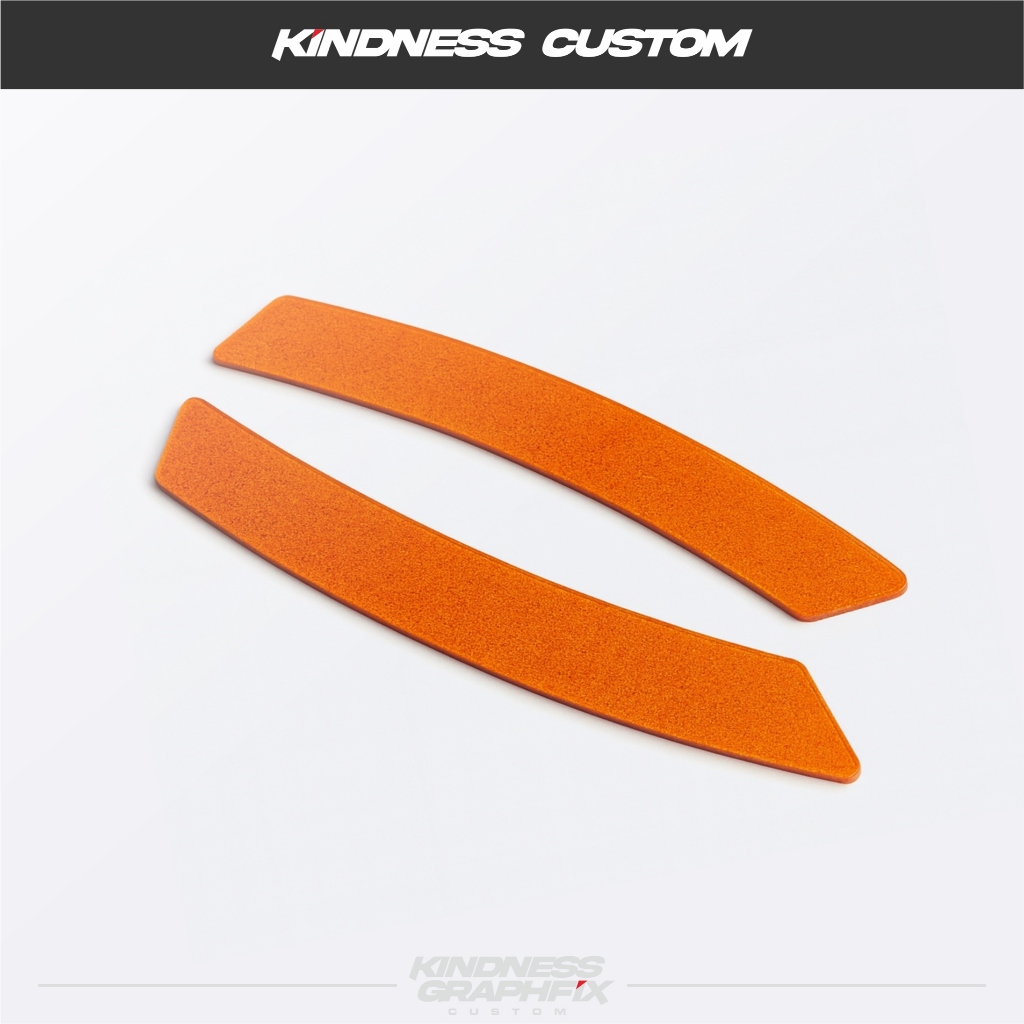 Dummy Side marker emblem Tempel  mata kucing Bemper Universal untuk semua jenis mobil