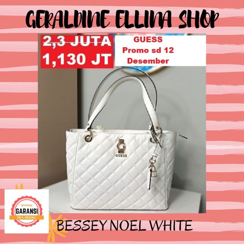 Tas Wanita Guess 100% Original SALE tote bag seri BESSEY NOEL