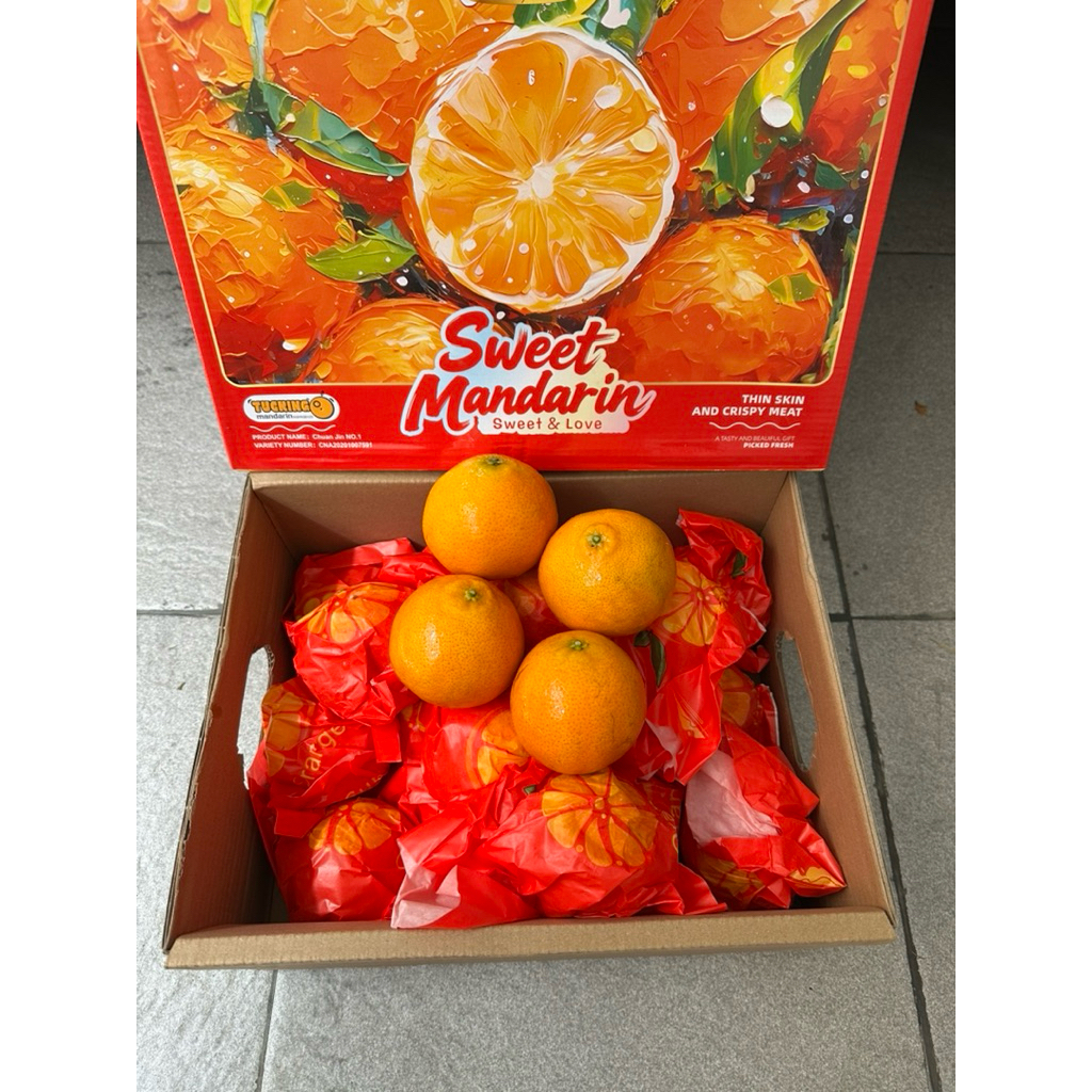 Jeruk Sweet Mandarin 1 Dus (4 KG) Fresh Import