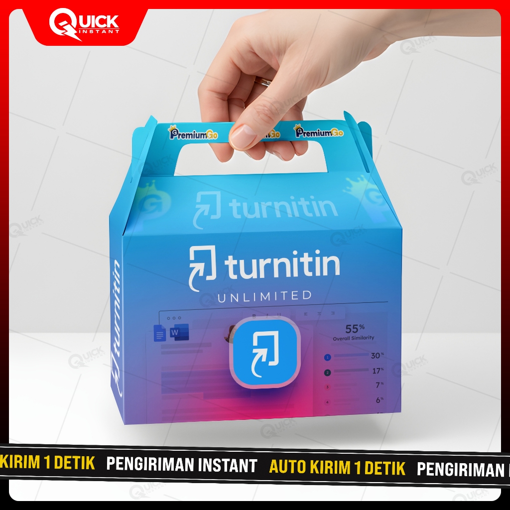 Turnitin Sharing 12 Bulan | Akun Student Murah | Cek Plagiarisme | quick-byte