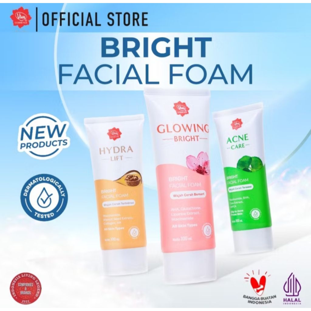 Viva Sabun Cuci Muka  | Viva Facial Foam