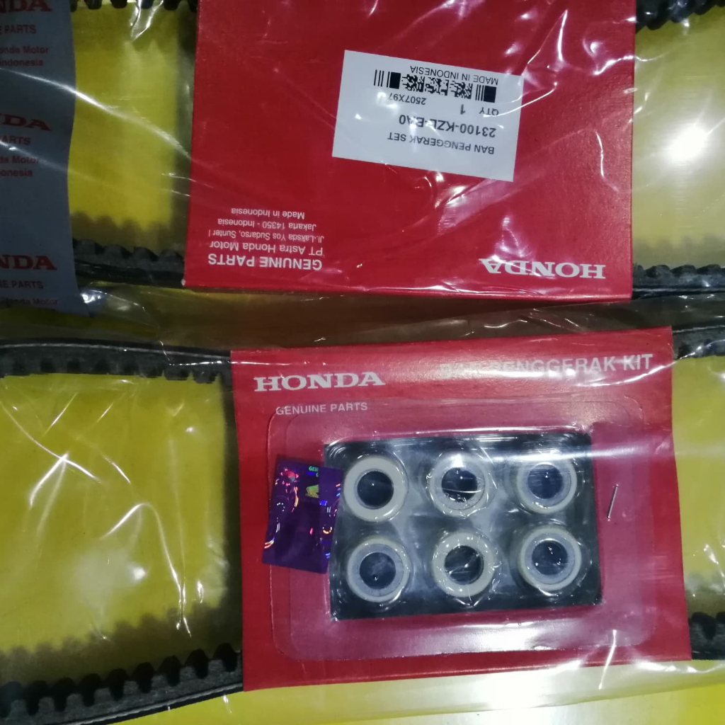 Van Belt V-Belt Set Beat Fi KZL