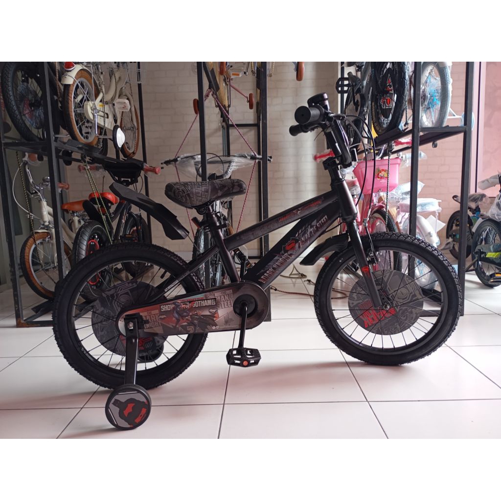 Sepeda Anak Laki Laki Bmx 18 Inch Element Batman VS Superman Terbaru Sepeda Anak Element Batman VS S