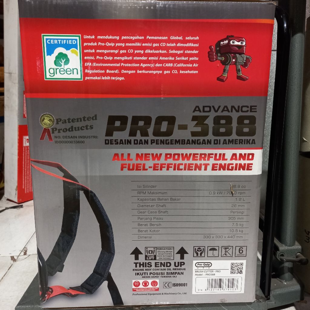 MESIN POTONG RUMPUT PROQUIP TRIM-388