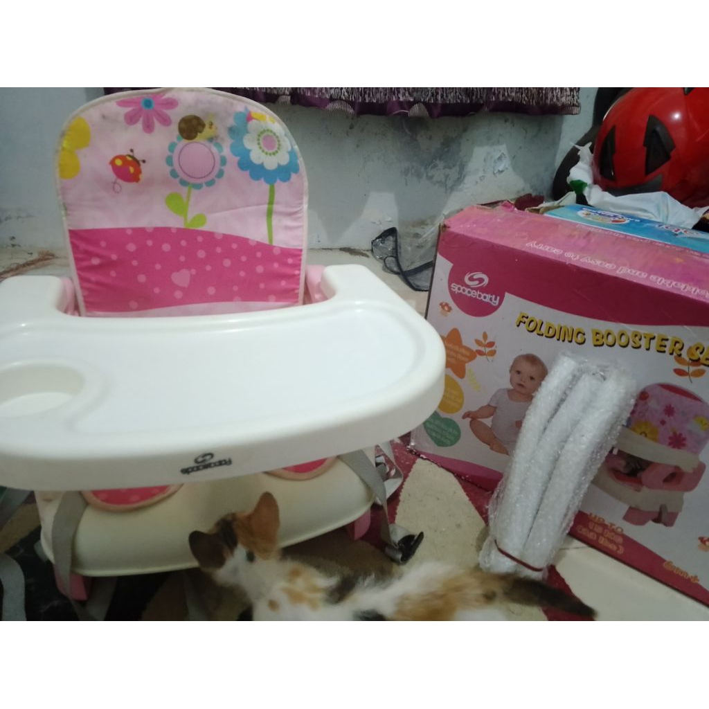 preloved spacebaby kursi makan bayi