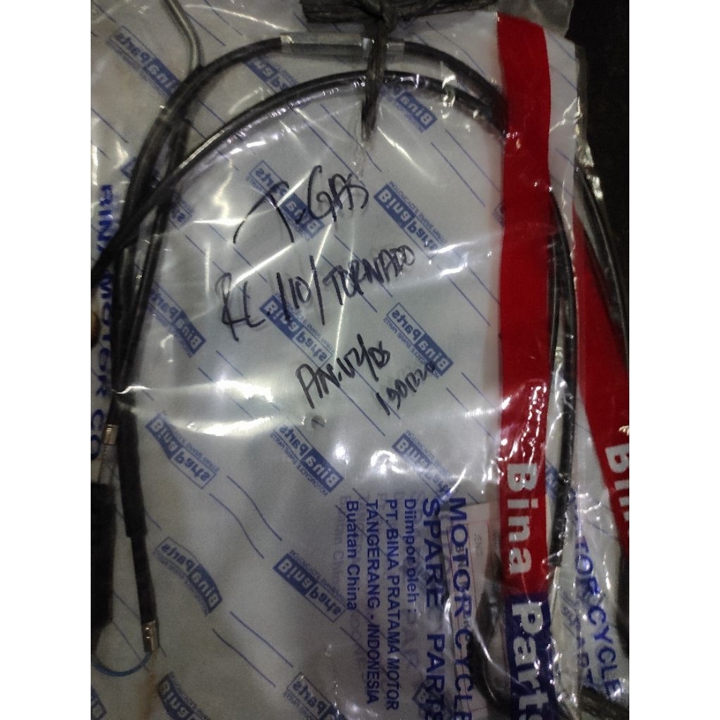 KABEL GAS TALI SUZUKI RC110 TORNADO KUALITAS BAGUS BINA PART