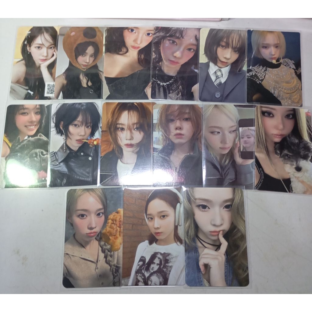 [OFFICIAL] PHOTOCARD AESPA KARINA WINTER SATE CAPYBARA RICHMAN JAMET GANTENG DRAMA