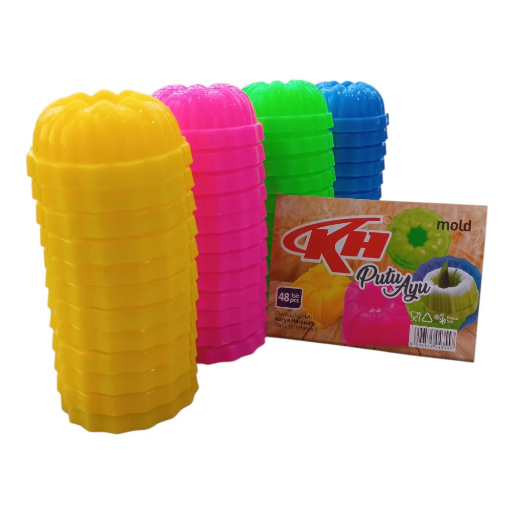 1 Lusin Cetakan Kue Putu Ayu Bulat/Cetakan Kue Putu Ayu/Cetakan Putu Ayu