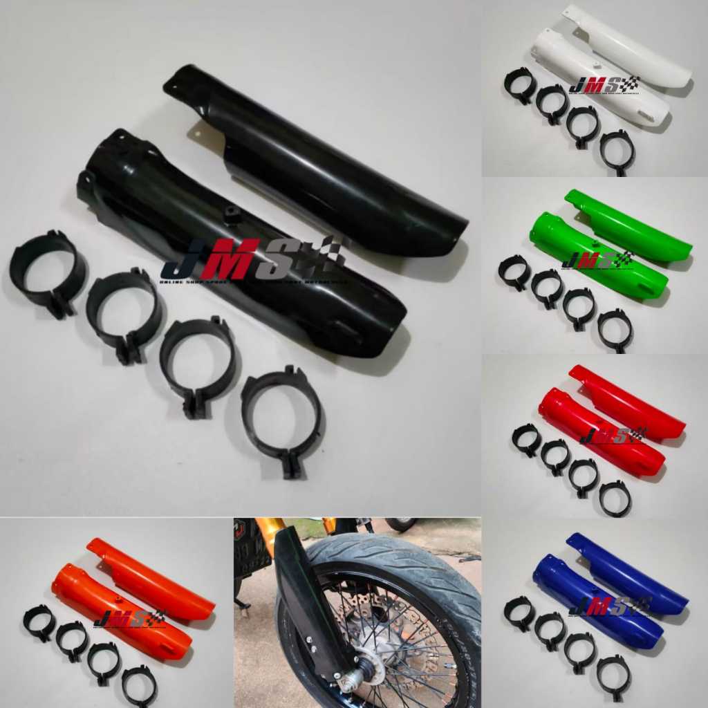 Cover shock depan klx bf dtracker pelindung USD klx bf dtracker tutup shock klx bf dtracker