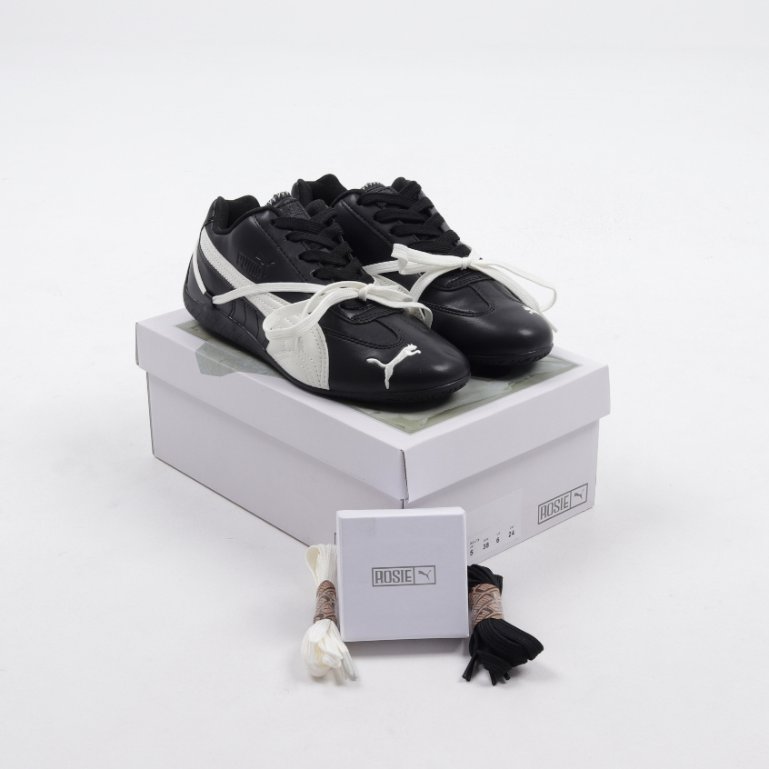 Puma Speedcat Leather Rose Black White
