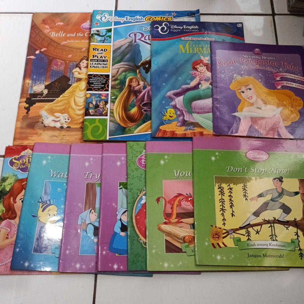 Buku Cerita Anak Disney Princess