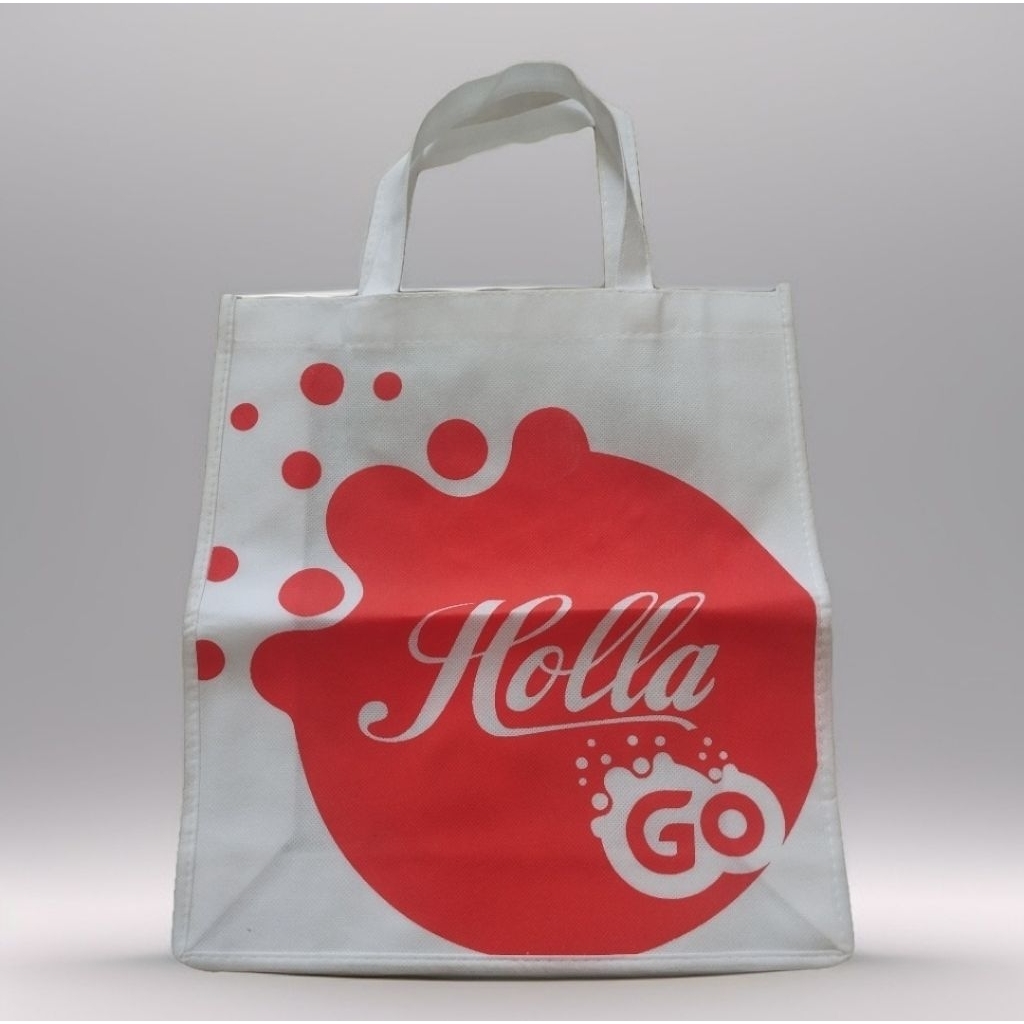 TOTE BAG TAS PREMIUM TEBAL - TOTEBAG TAS KAIN PREMIUM BAHAN TEBAL - HOLLA GO