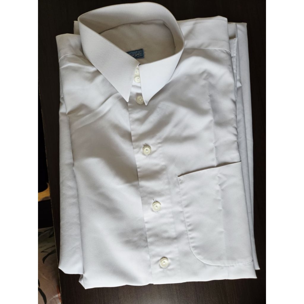 Gamis Pria Muslimah Dewasa Lengan Panjang | Putih tulang | Preloved