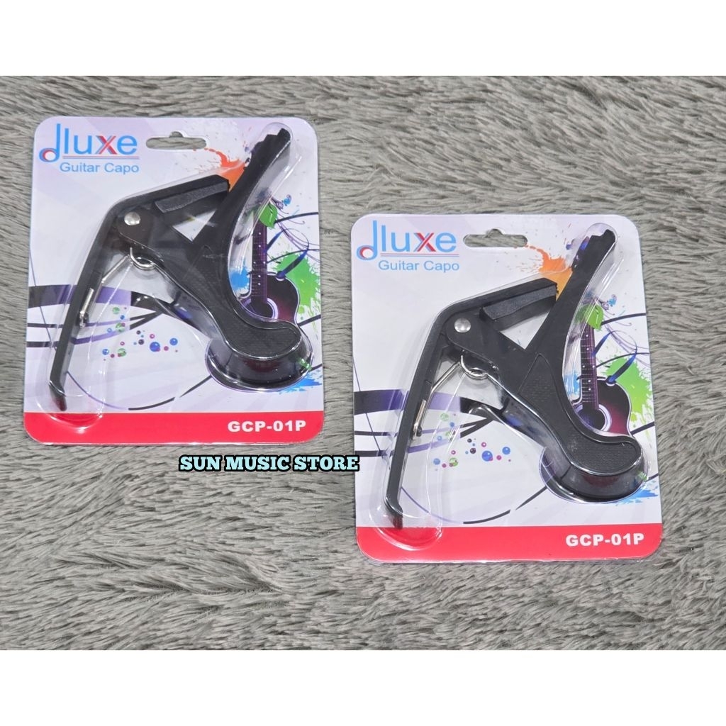 Capo Gitar Dluxe Akustik dan Klasik - Capo Plastik Dluxe - Capo Gitar Dluxe Original