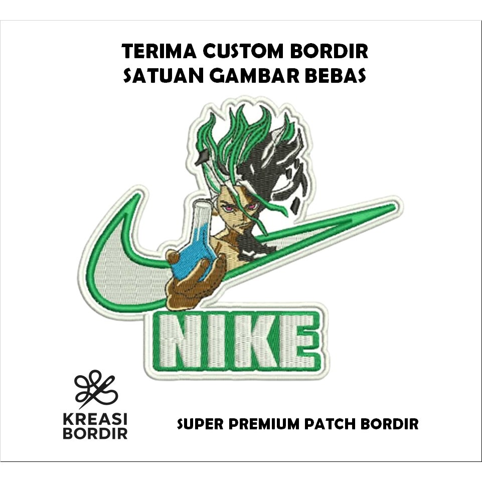 EMBLEM PATCH BORDIR LOGO NIKE - Kreasibordir.id