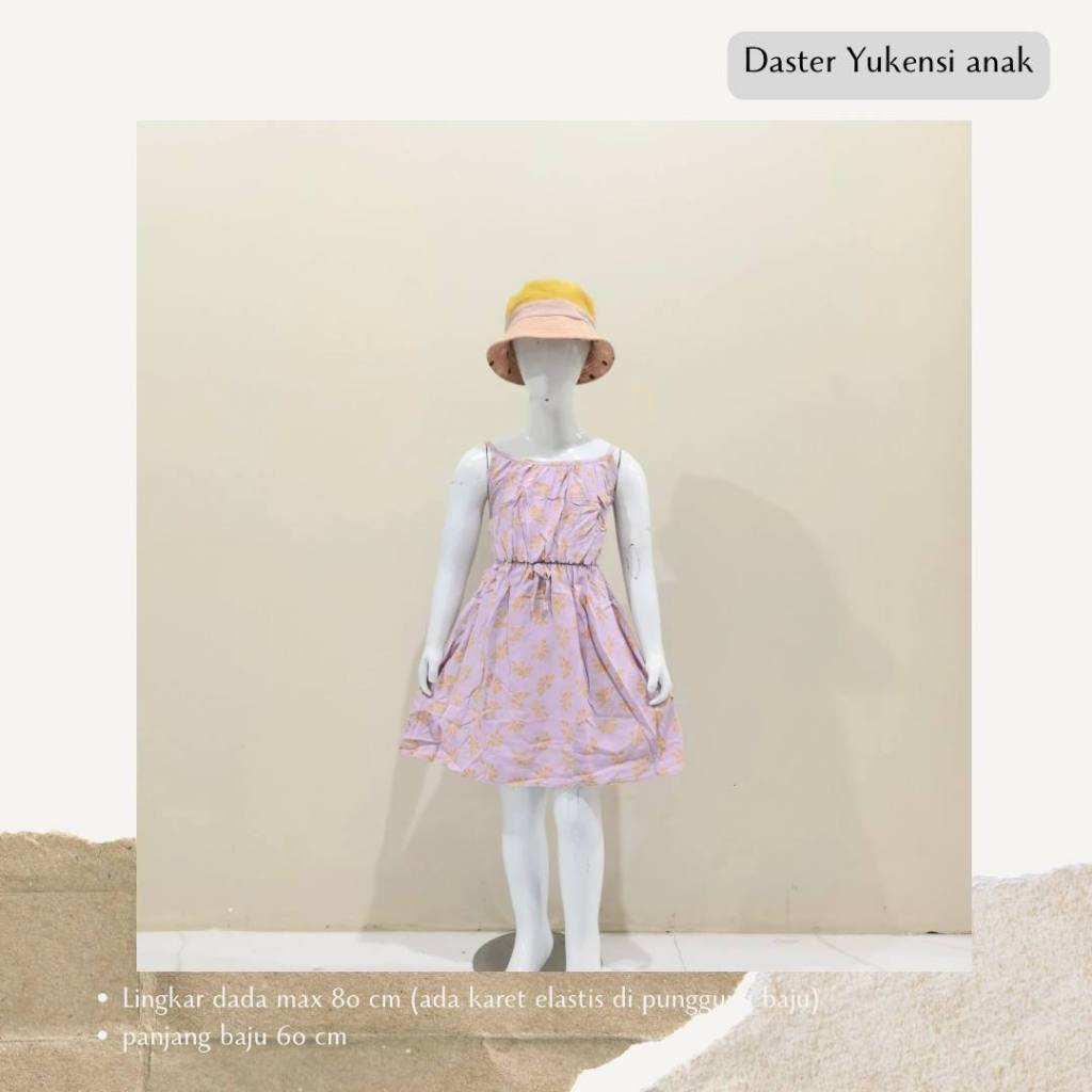 DASTER ANAK by BATIK PUTRI DIANA