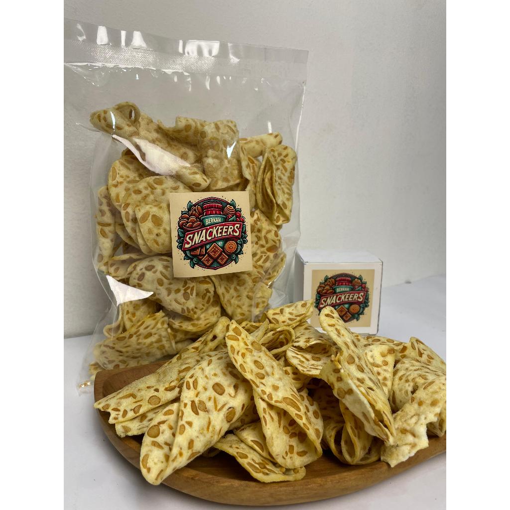 KERIPIK TEMPE SAGU / KERIPIK TEMPE / TEMPE SAGU GURIH RENYAH / TEMPE SAGU