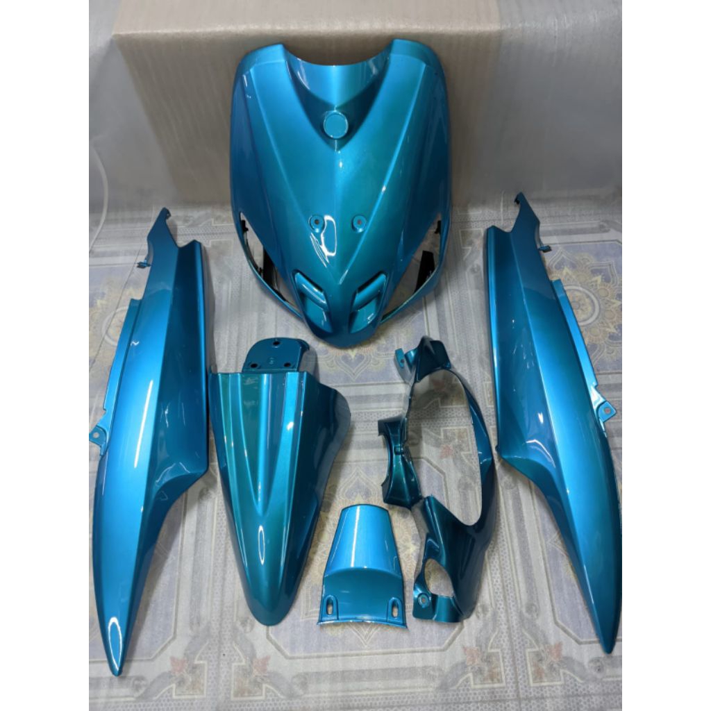 body halus motor mio sporty warna biru relaxa