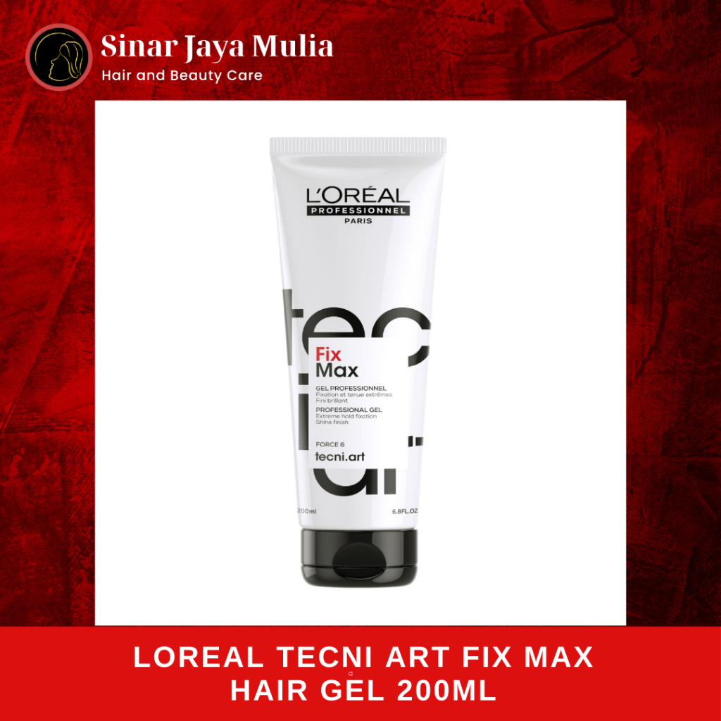 Loreal Tecni Art Fix Max Hair Gel 200ml - Gel Rambut/Styling Rambut