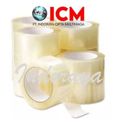 Lakban isolasi selotip 1 Slop Isi 6 Pcs