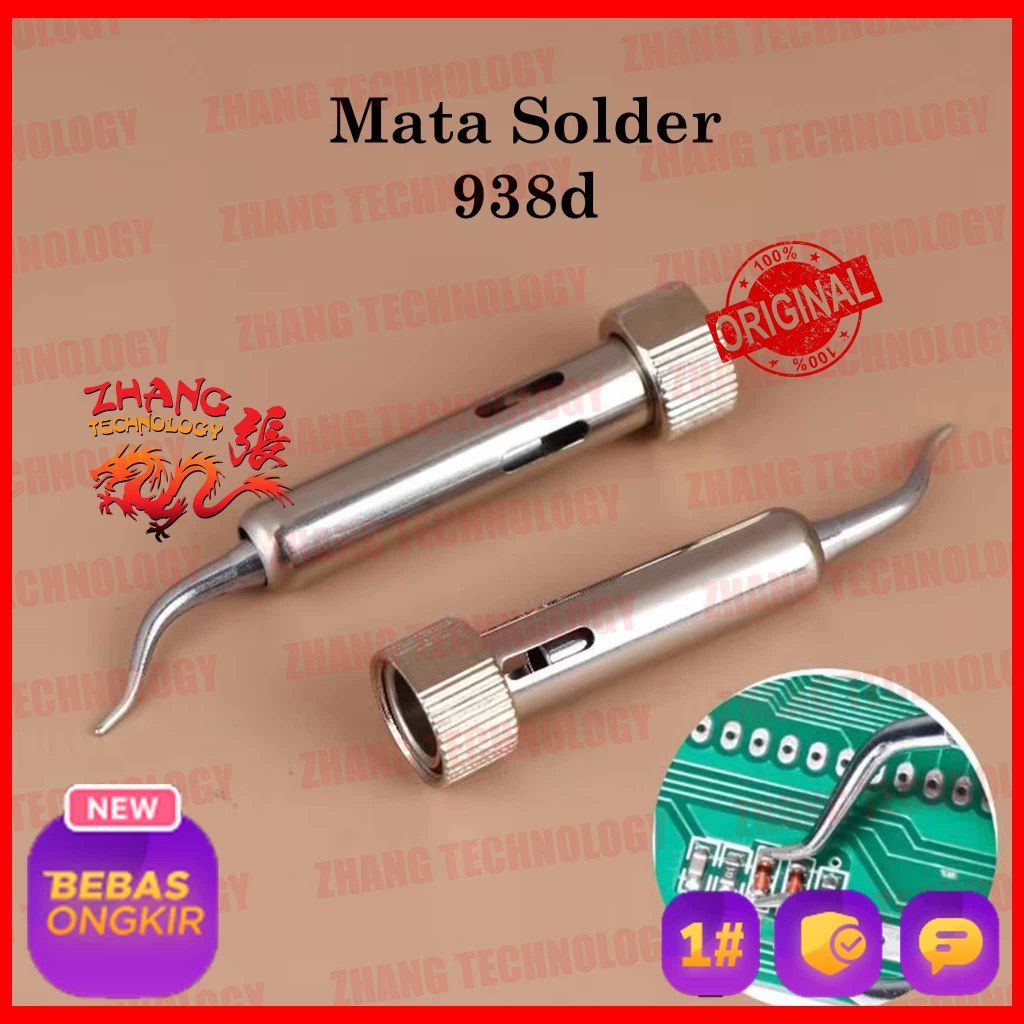 YIHUA Mata Solder Station Twezzers 938D 938 D 2PCS Portable Original untuk Type Solder 938d