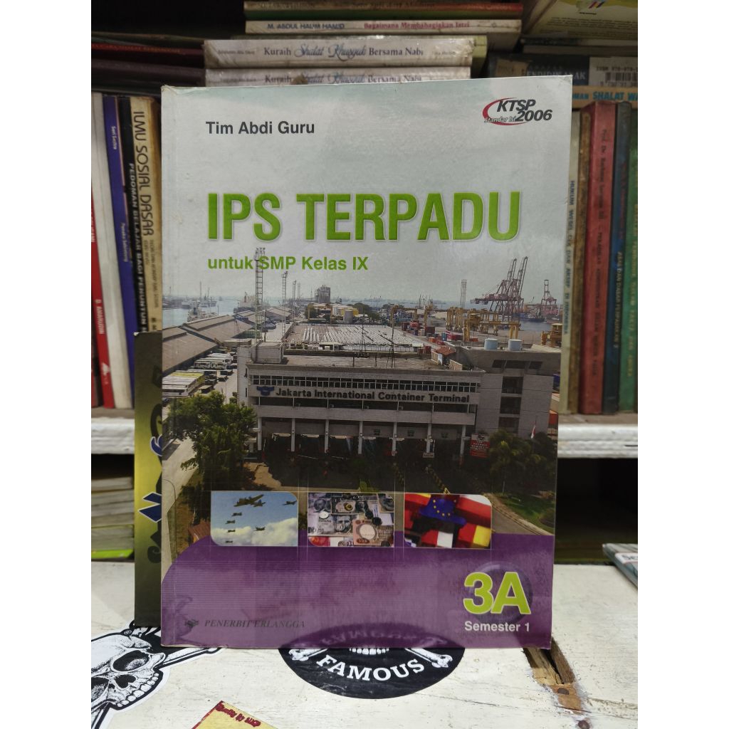 BUKU IPS TERPADU UNTUK SMP KELAS 9 KTSP 2006