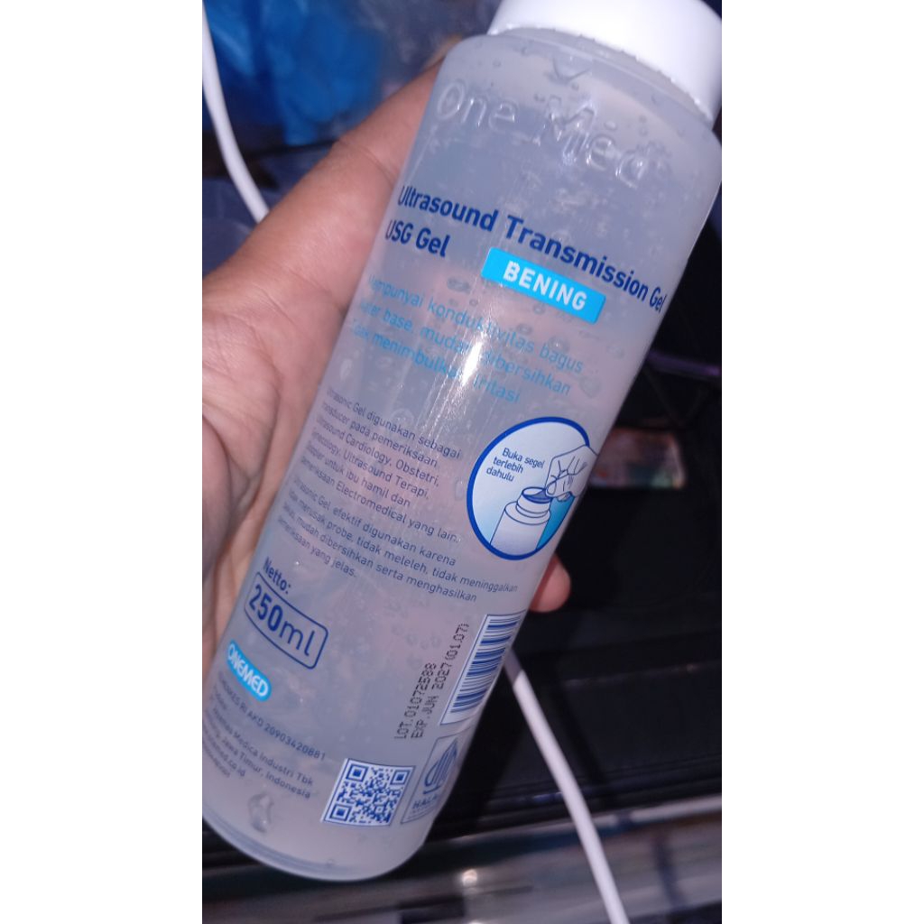 ONEMED ultrasound gel 250 ml