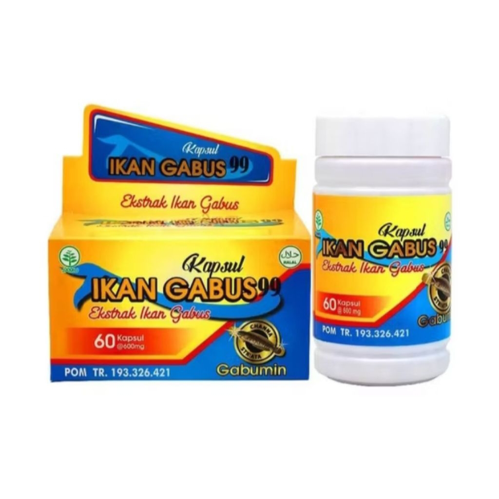 Kapsul Ikan Gabus Gabumin 60