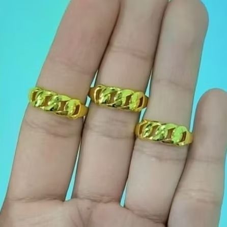 Cincin model rantai import