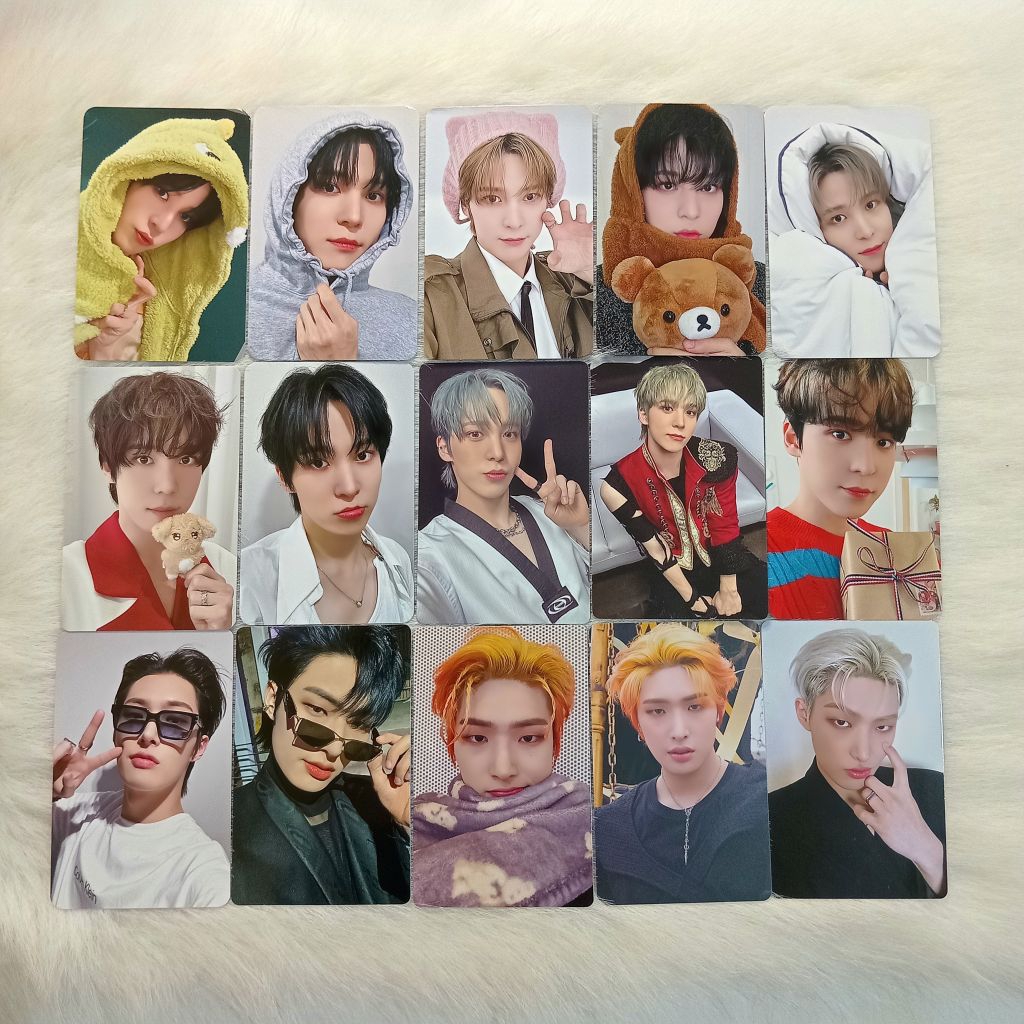 PHOTOCARD YUNHO ATEEZ MINGI ATEEZ OFFICIAL YUNHO DINO MINGI MAKESTAR MINGI MOVEMENT