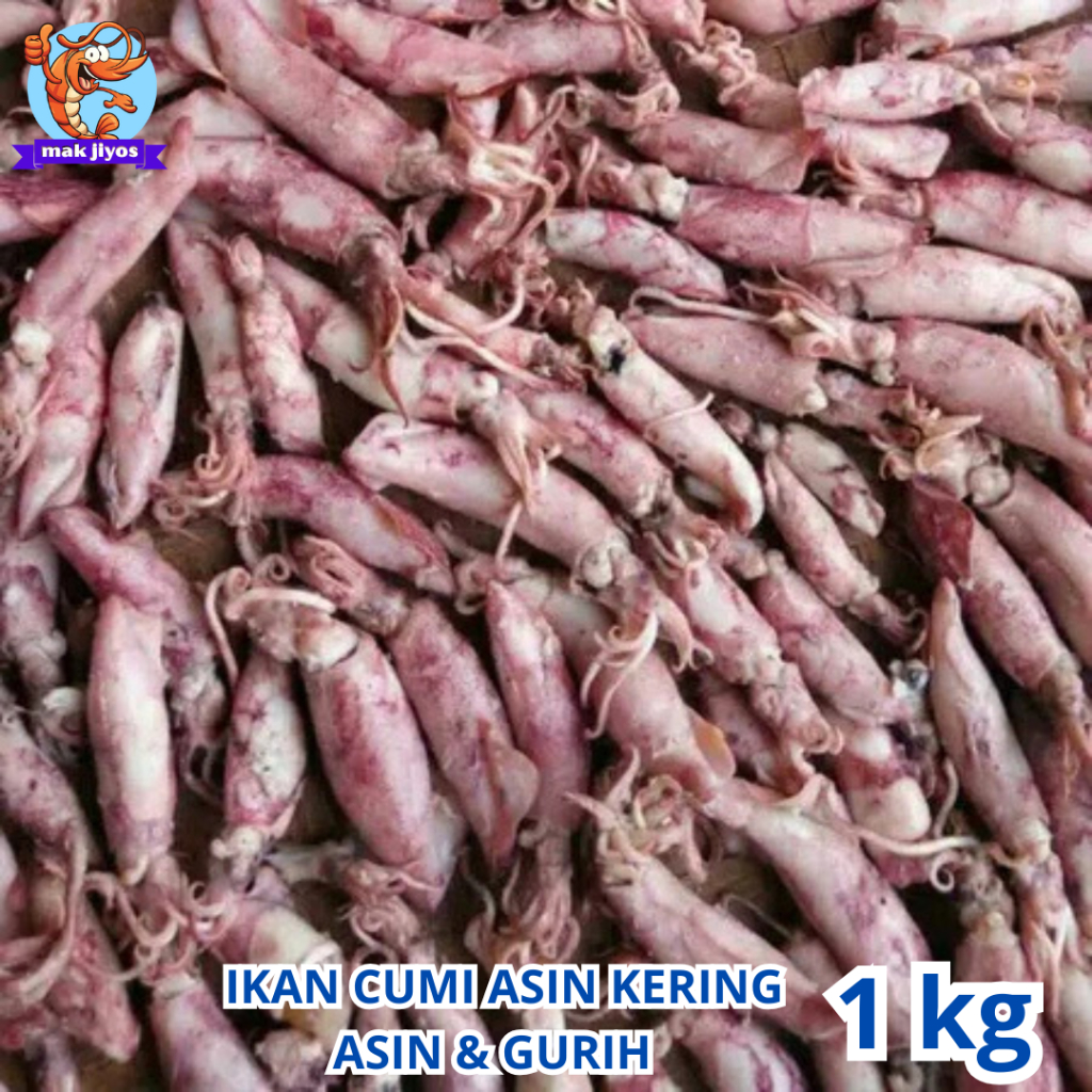 Cumi Sotong Kering 1Kg Murah Ikan Asin Cumi Kering / Khas Rembang Gread A