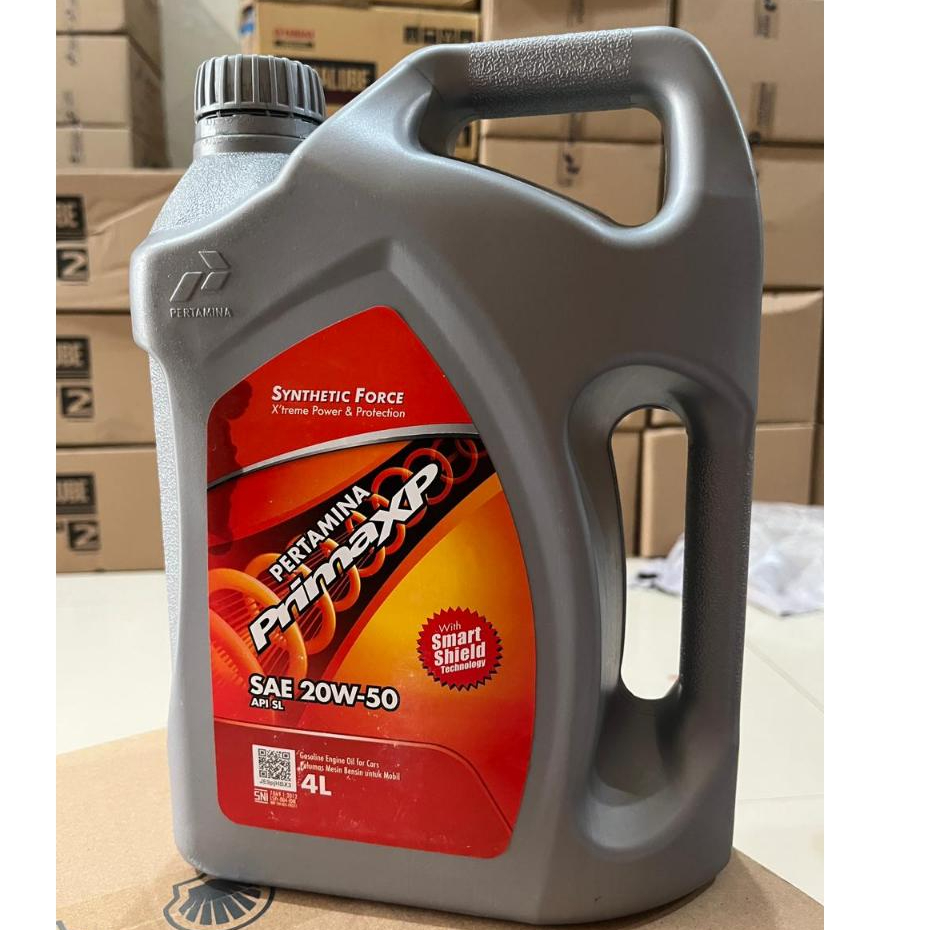 Oli PrimaXp 4 Liter SAE 20W-50 Oli Prima XP 4L SAE 20W-50