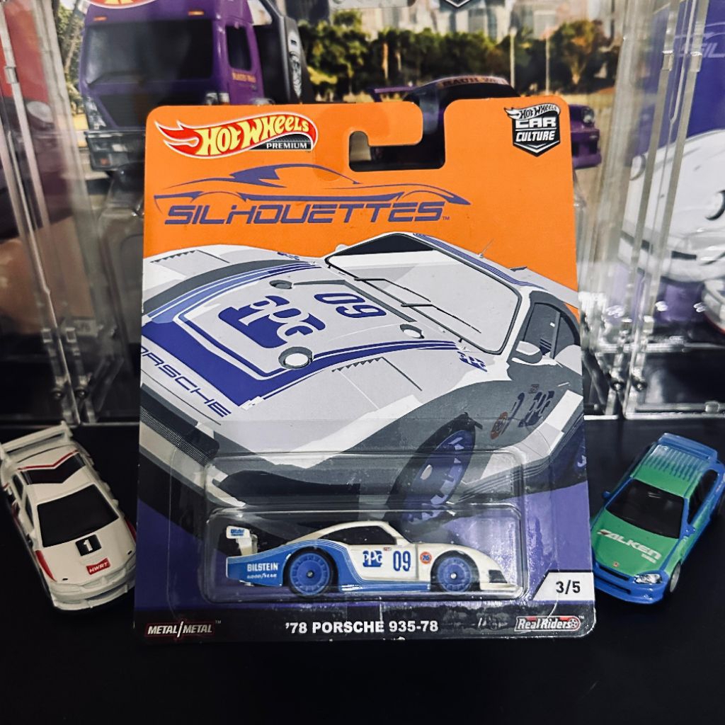 Hotwheels Premium Silhoutte '78 Porsche 935-78