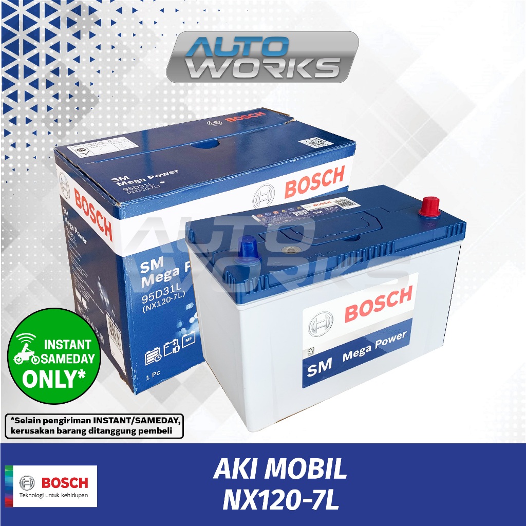 Aki Mobil Maintenace Free NX120-7L
