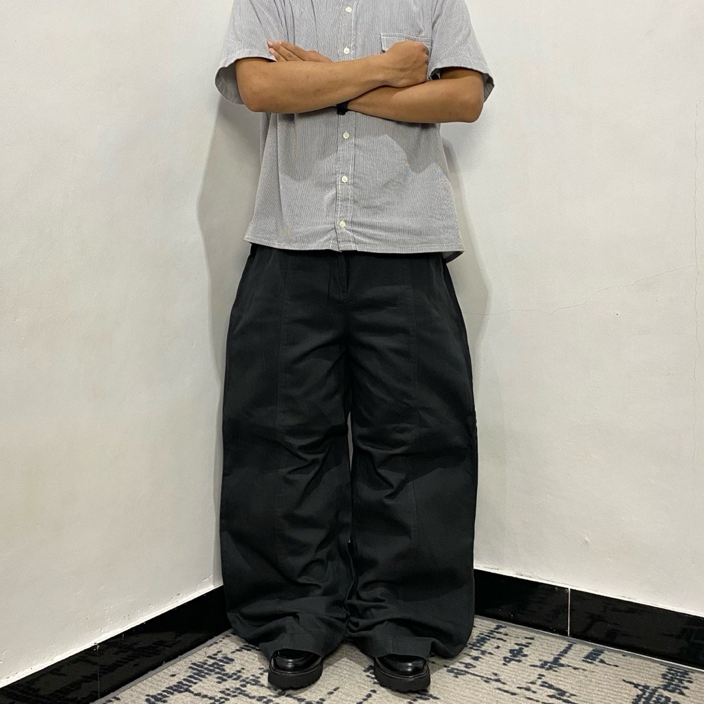 8second Dark grey baggy jeans