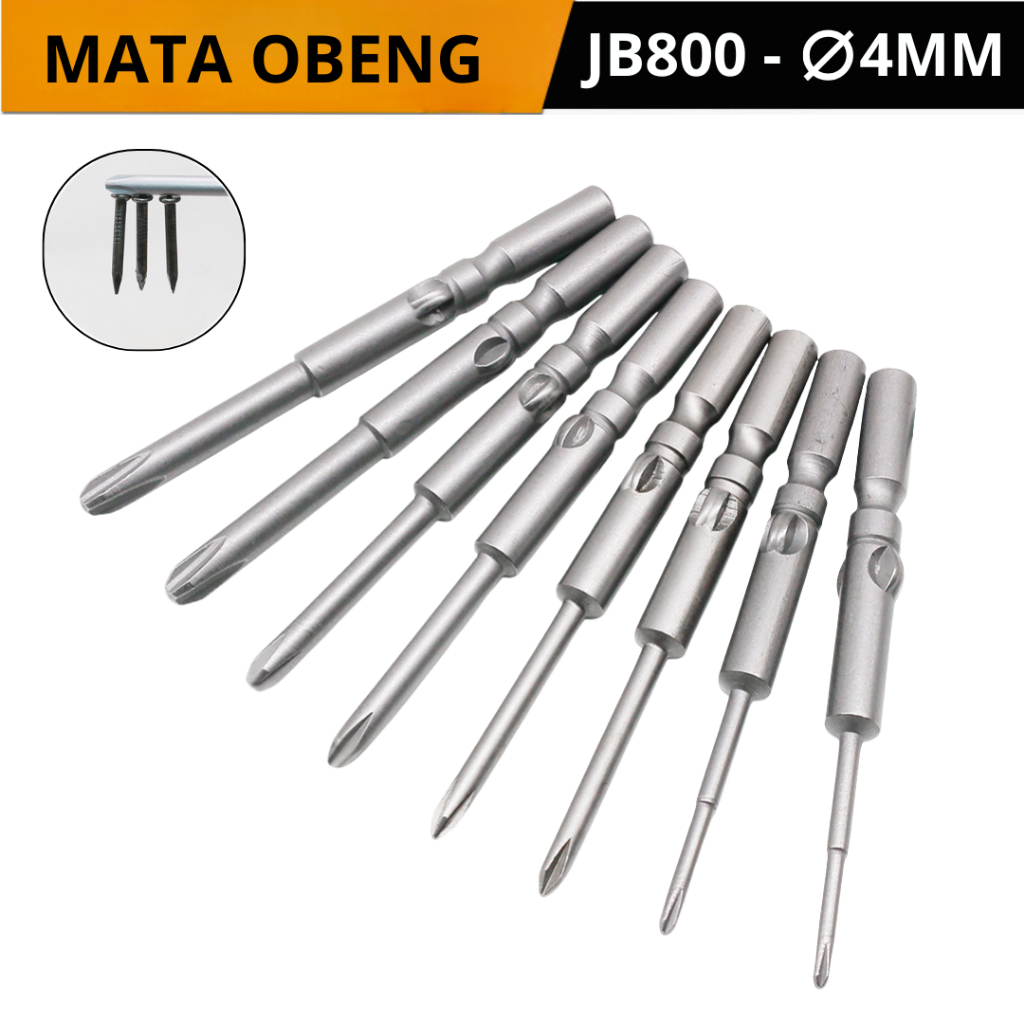 Mata Obeng Listrik jb800 4 mm mata obeng elektrik Mata obeng Servis HP Magnetic