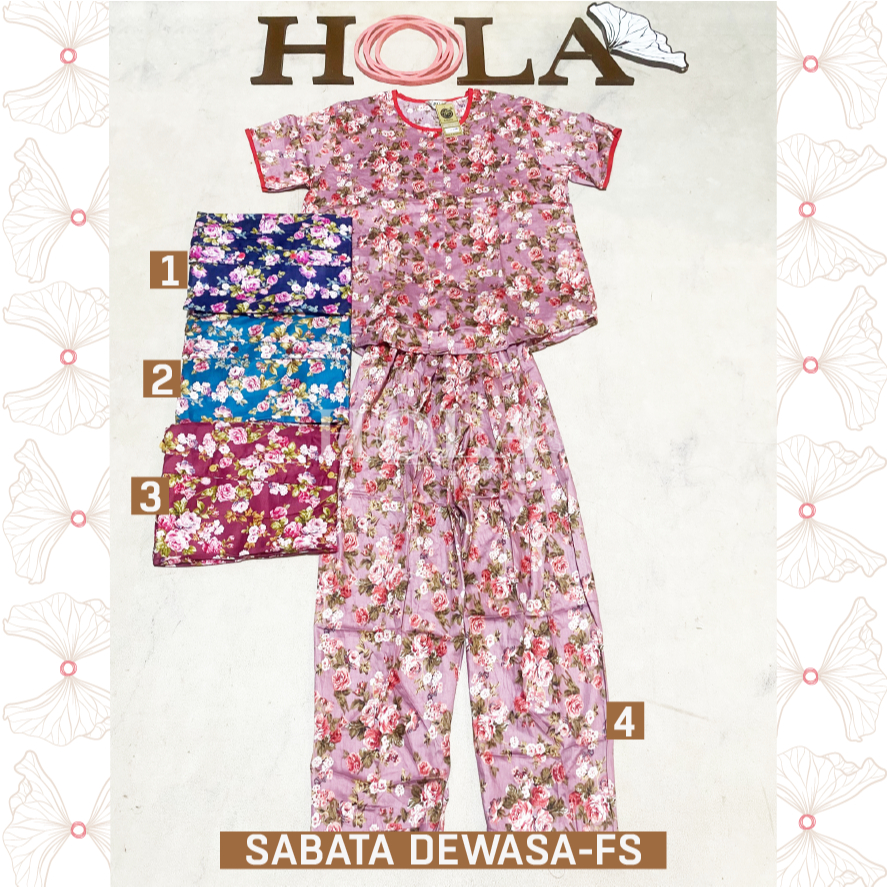 HOLA_FASH | ALVIN SABATA DEWASA LENGAN PENDEK