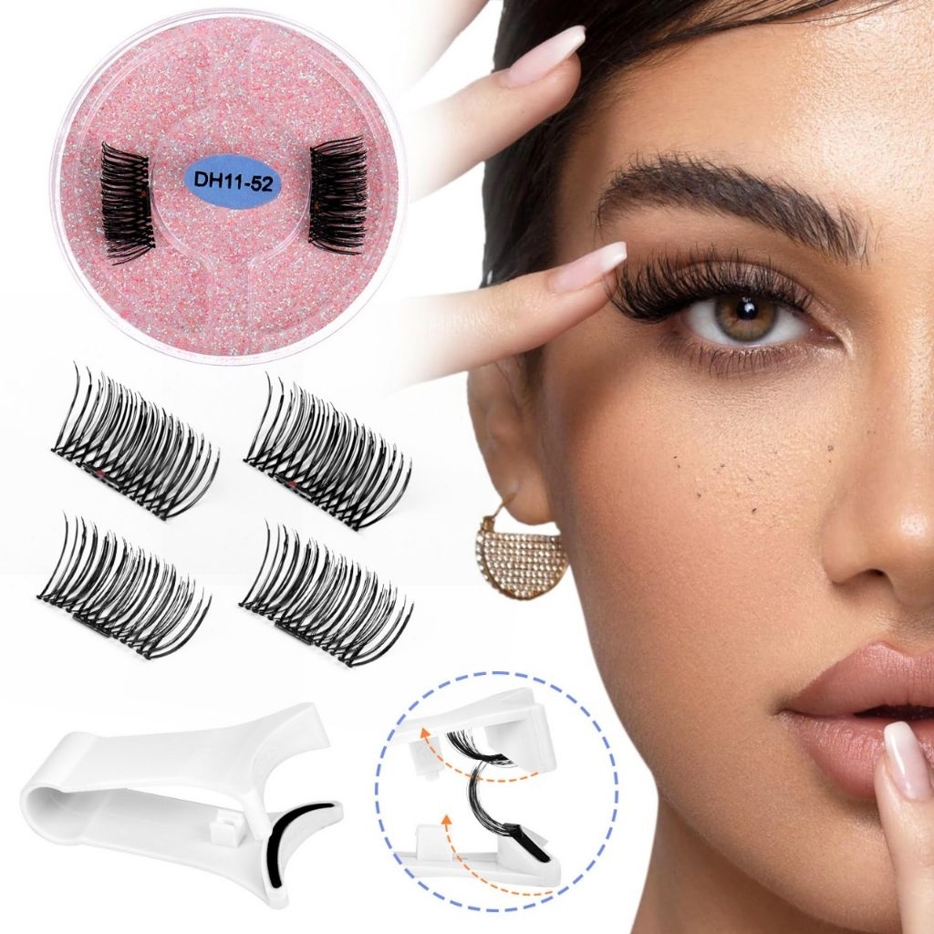 GBE - Magnetic Eyelash - Natural Look Magnetic Eyelash - Bulu Mata Palsu Magnetic - Bulu Mata Natura