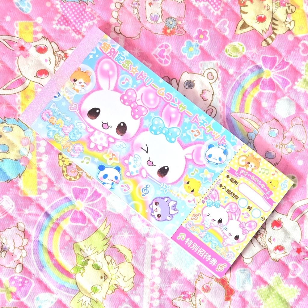 Heisei Retro Q-lia Candy Twins Memopad