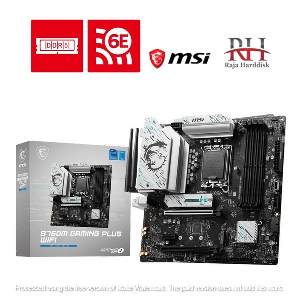 MSI B760M GAMING PLUS WIFI (Intel LGA 1700, B760)