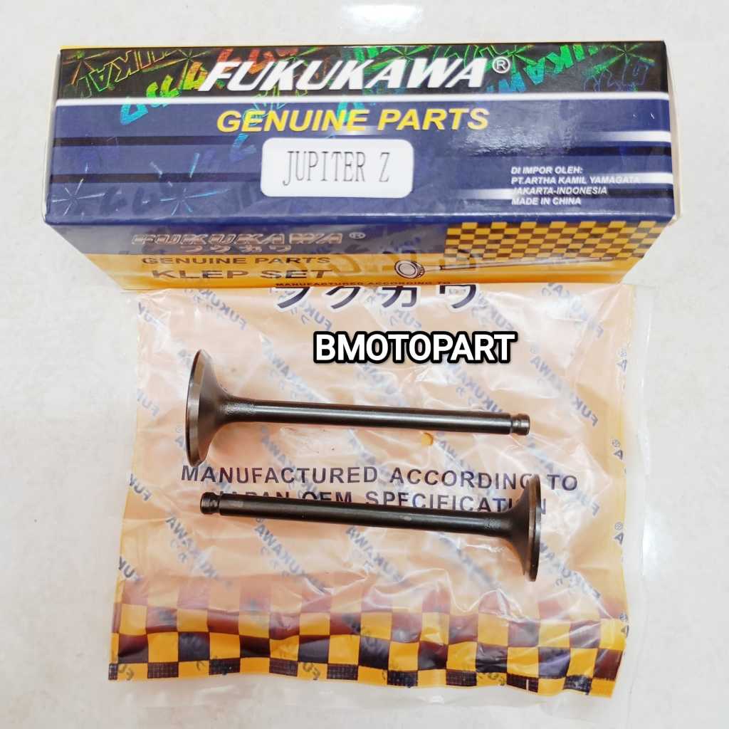 KLEP SET MOTOR YAMAHA JUPITER Z VEGA R NEW JUPITER BURHAN VEGA R PAYUNG KLEP IN EX MEREK FUKUKAWA