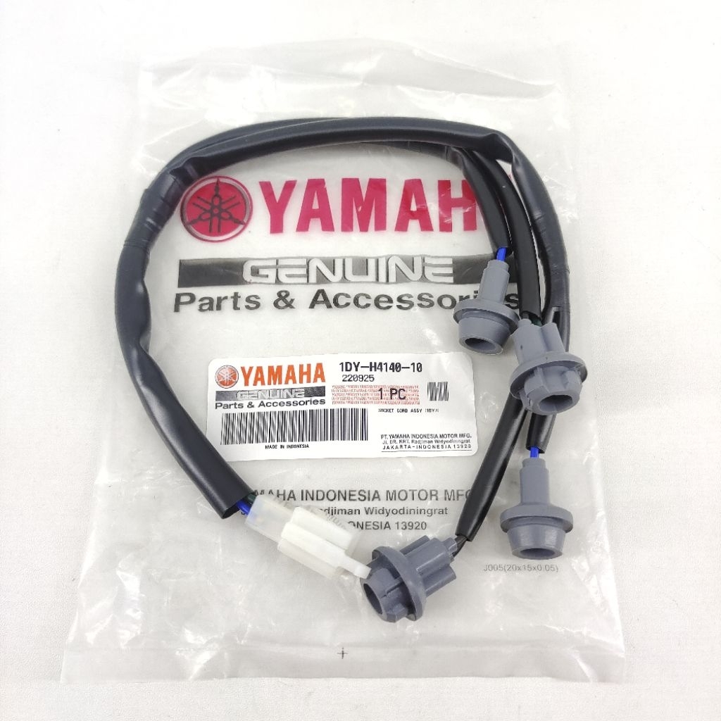 Cop lampu Kabel Cable Socket Soket Fitingan Pitingan Pittingan Lampu Senja Sein Sen Riting Yamaha Ju