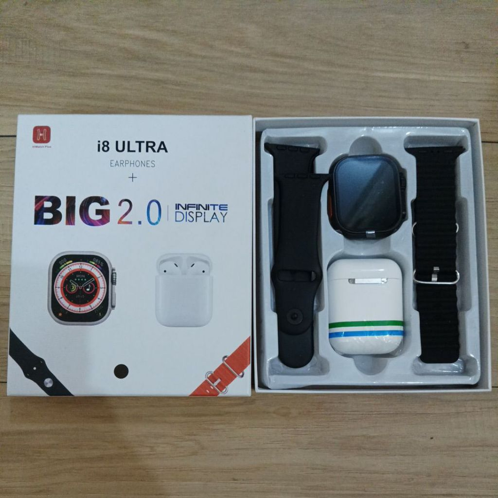 Hiwatch Plus I8 Ultra Earphones Big 2.0