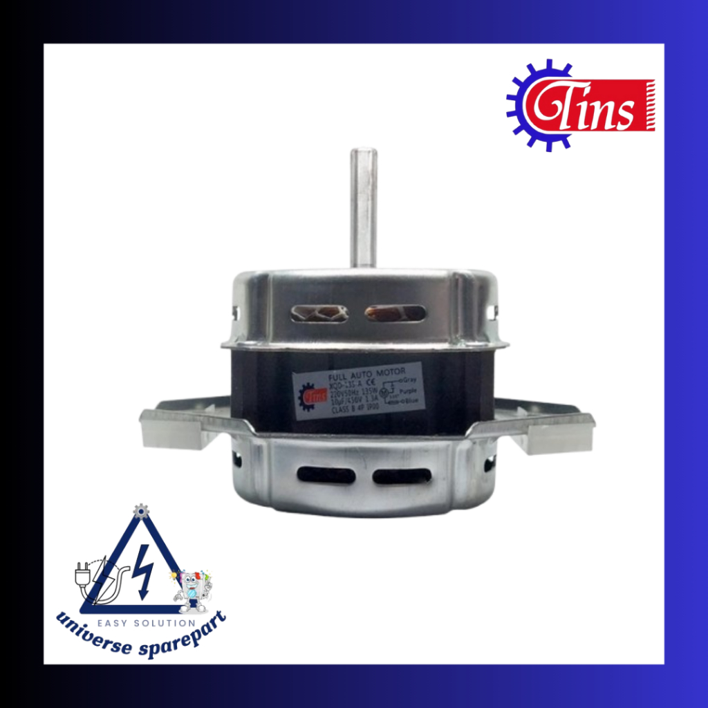 Dinamo mesin cuci LG 1 tabung Dinamo mesin cuci Polytron 1 tabung XQD 135 WATT NO.21