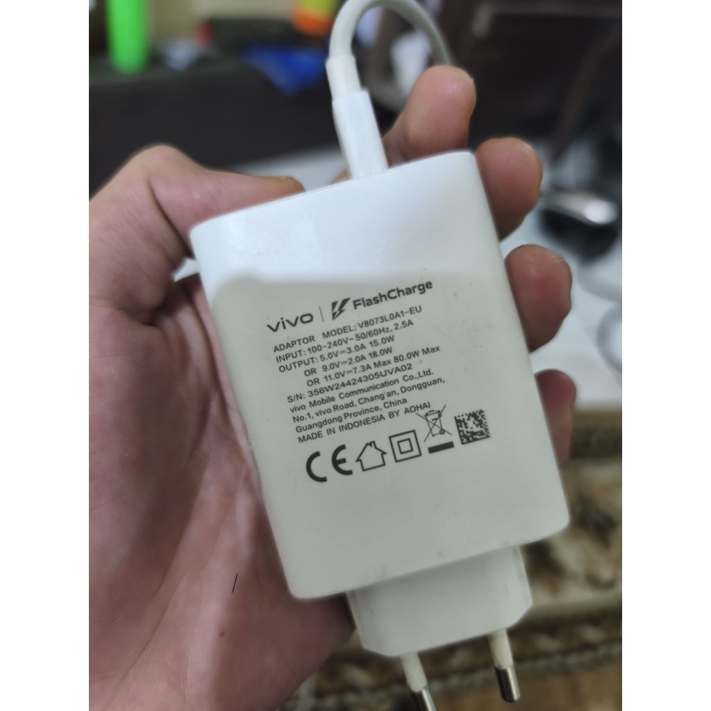 charger 80 watt vivo