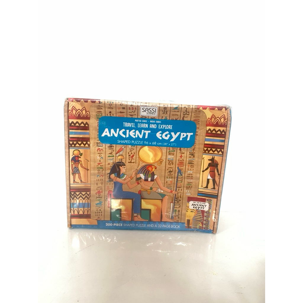 BUKU PUZZLE • SASSI SCIENCE • TRAVEL, LEARN AND EXPLORE ANCIENT EGYPT