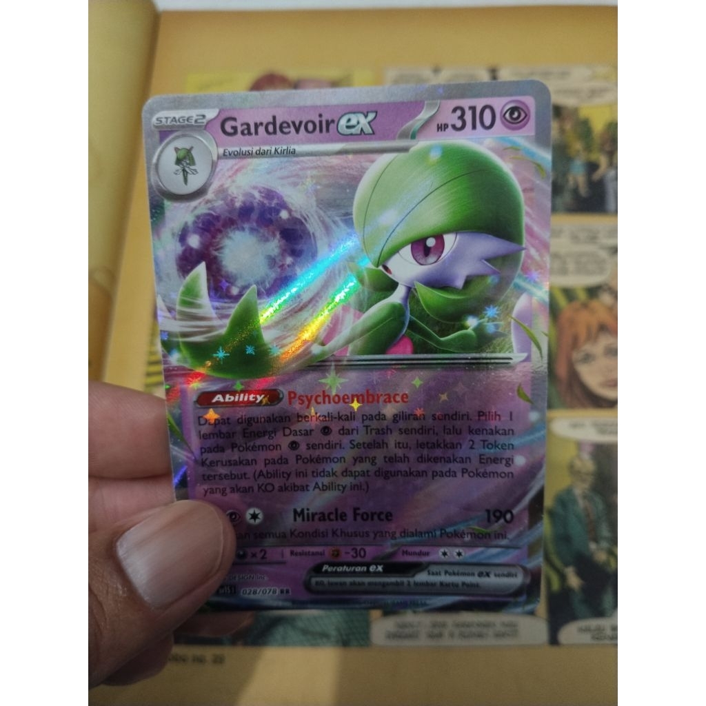 kartu pokemon gardevoir ex rr