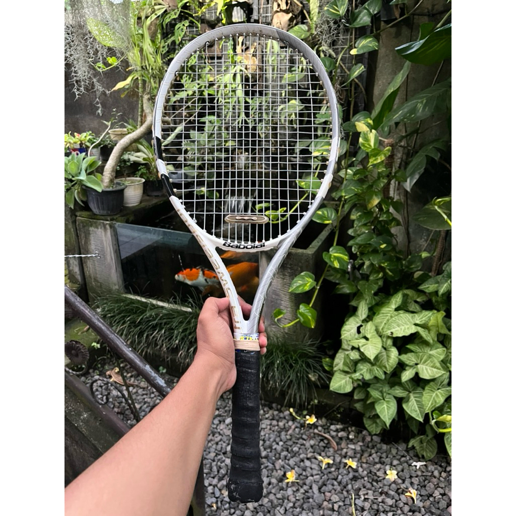 raket tennis babolat silver second