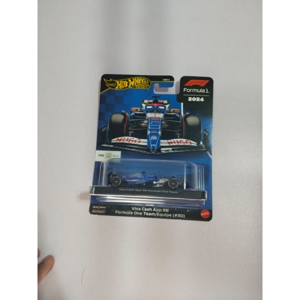 Hotwheels Premium Formula 1 - Visa Cash RB Formula1